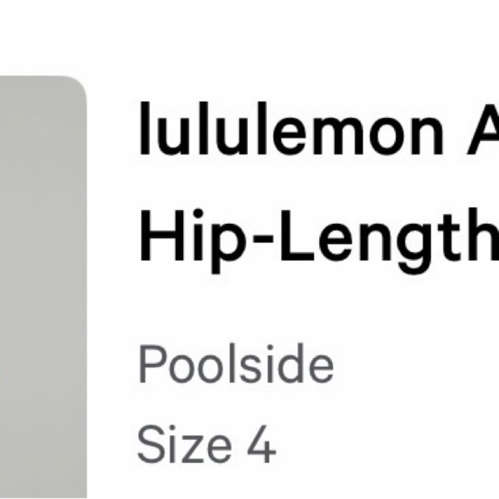 lululemon athletica Poolside Tank Top - Picture 3 of 5